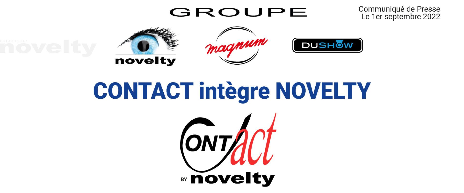 Visuel CONTACT intègre NOVELTY