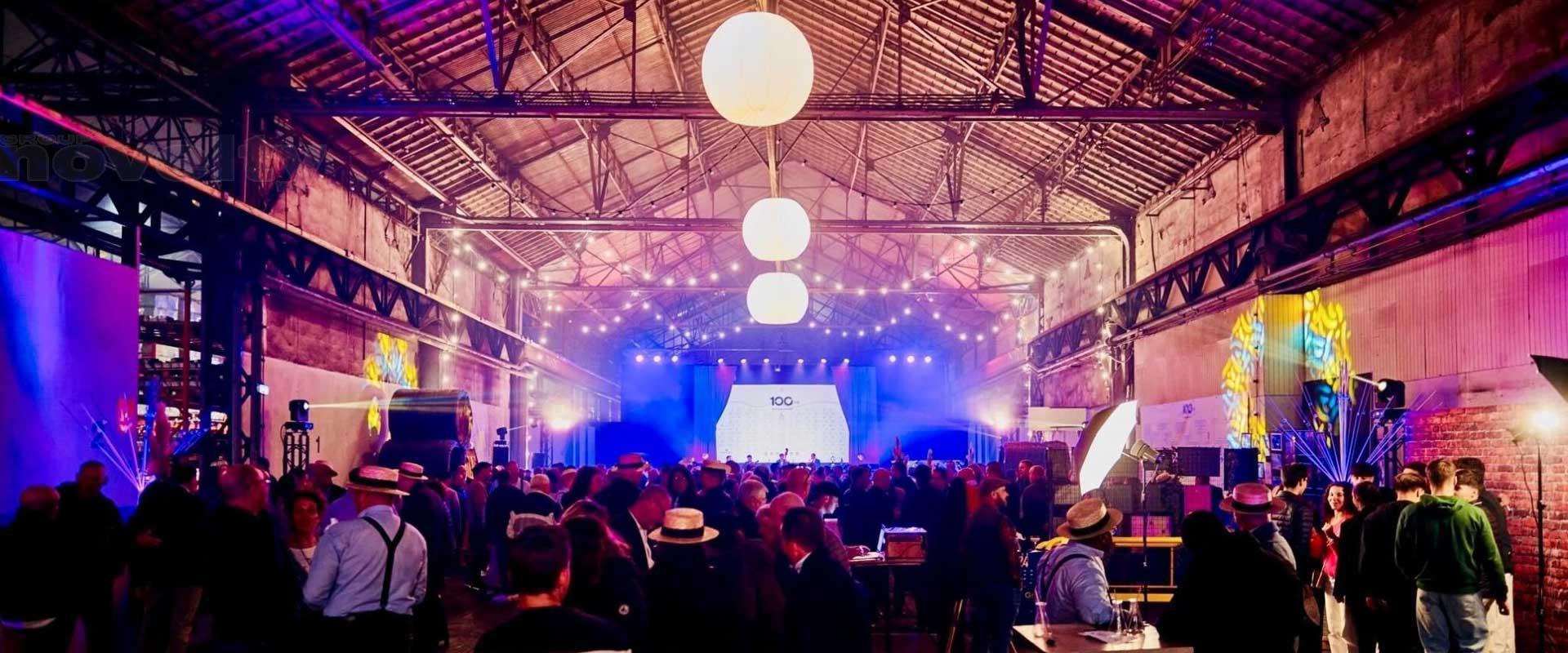 Visuel 100 ans du Groupe Lambert avec Novelty Grand Ouest