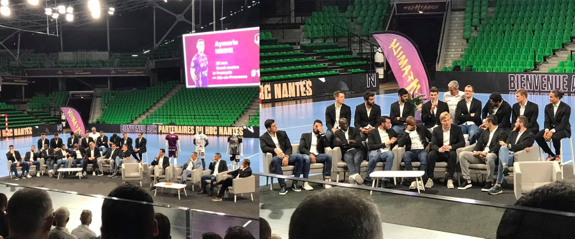 Visuel Novelty Grand Ouest partenaire du HBCN pour la saison 2019/2020