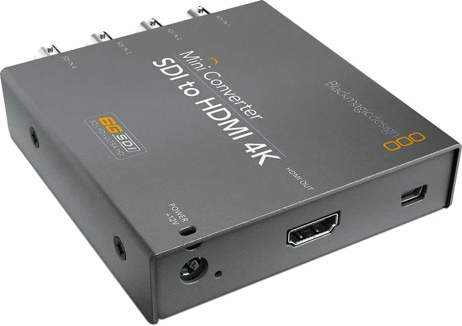 Visuel Fiche complète : BlackMagicDesign MiniConverter SDI To HDMI 4K