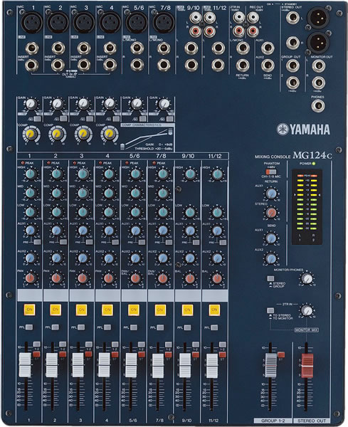 Visuel Fiche complète : YAMAHA MG124C