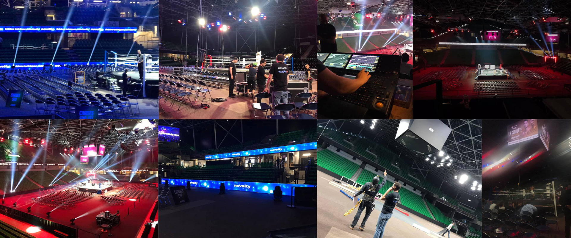 Novelty Grand Ouest sur le ring au H Arena Alternative text - Novelty Grand Ouest sur le ring au H Arena