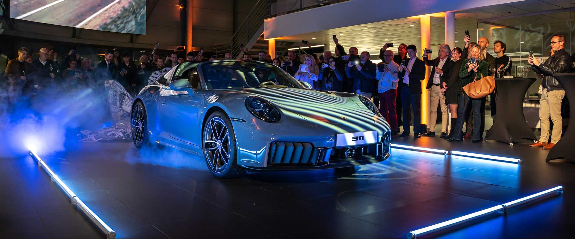 Lancement de la nouvelle Porsche 911 Alternative text - Lancement de la nouvelle Porsche 911